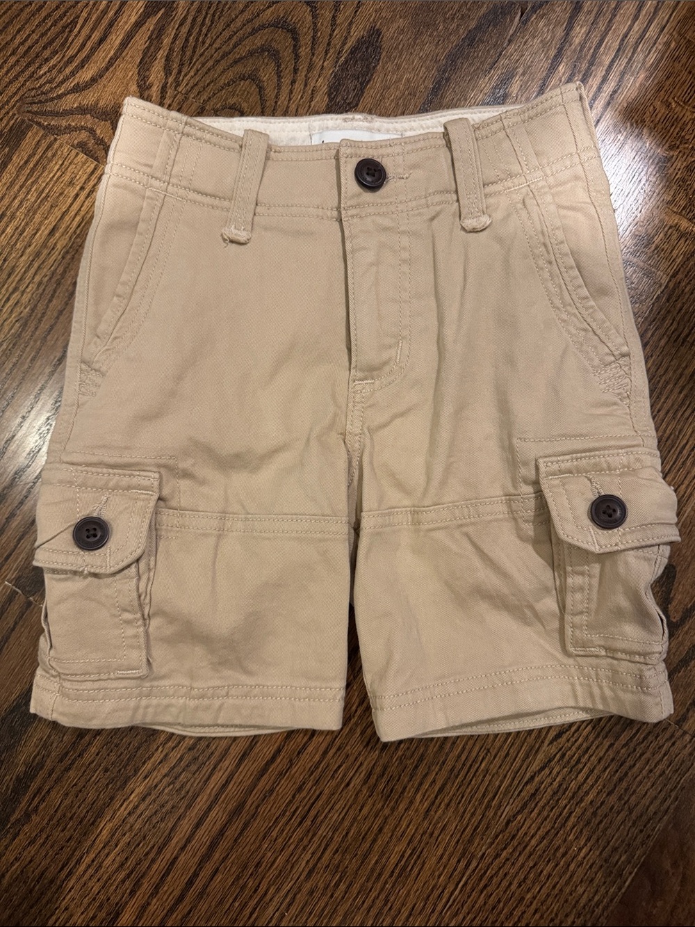 Abercrombie & Fitch Khaki Cargo Shorts for Kids